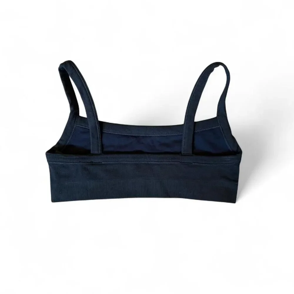 Nike x SKIMS Sports Bra Black Size Small Minimal Logo Activewear Rare - Picture 2 of 5